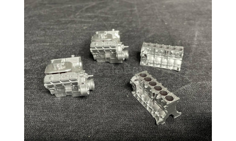 Груз в кузов БЛОК ЦИЛИНДРОВ R6, запчасти для масштабных моделей, Hand Made 3D, scale43