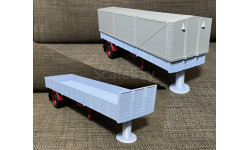 Полуприцеп (прицеп) HLS-100 (ГДР) для IFA W50 - 1/43