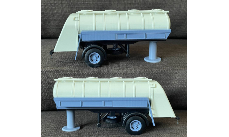 kit Полуприцеп (прицеп) HLS 90 (ГДР) для IFA W50 - 1/43, масштабная модель, еМ, scale43