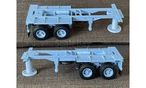 Полуприцеп (прицеп) контейнеровоз HLS-200 (ГДР)  - 1/43, масштабная модель, еМ, КамАЗ, scale43