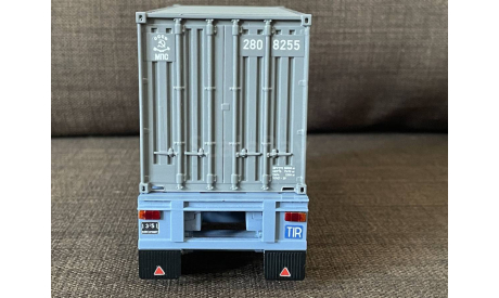 Полуприцеп (прицеп) контейнеровоз HLS-200 (ГДР)  - 1/43, масштабная модель, еМ, КамАЗ, scale43