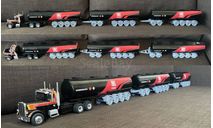 trans-kit 4 оси для полуприцеп (прицеп) IXO/Altaya - 1/43, масштабная модель, IXO грузовики (серии TRU), Mercedes-Benz, scale43