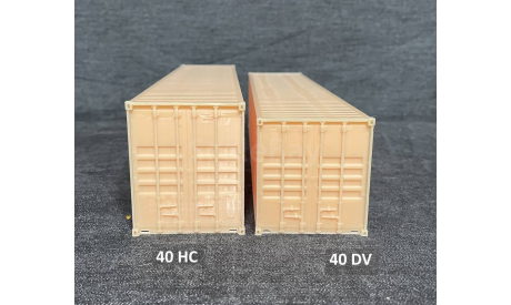 kit Контейнер 40 футов  стандартный (DRY VAN) - 1/43, запчасти для масштабных моделей, scale43