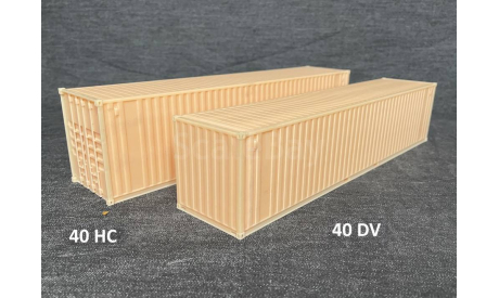 kit Контейнер 40 футов  стандартный (DRY VAN) - 1/43, запчасти для масштабных моделей, scale43
