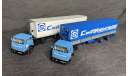 SALE!!! к-т МАЗ +  полуприцеп TRAILOR ’Совтрансавто’  + бокс  - IXO/конверсия 1:43, масштабная модель, Hand Made 3D, eM, scale43