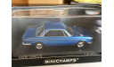 BMW 2000 CS  1967  Minichamps 1/43, масштабная модель, scale43