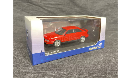 Audi S2 Coupe 1992 (красный)- SOLIDO  1/43, масштабная модель, scale43