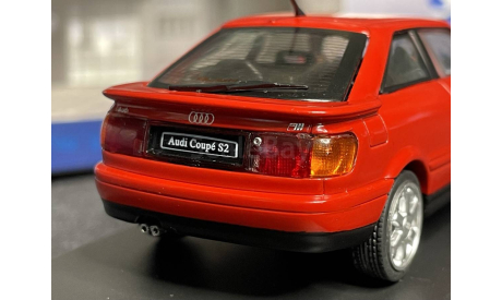 Audi S2 Coupe 1992 (красный)- SOLIDO  1/43, масштабная модель, scale43