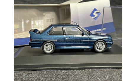 BMW Alpina B6 3.5S (E30) 1989 (синий)- SOLIDO  1/43, масштабная модель, scale43