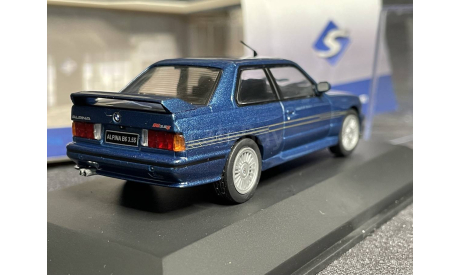 BMW Alpina B6 3.5S (E30) 1989 (синий)- SOLIDO  1/43, масштабная модель, scale43