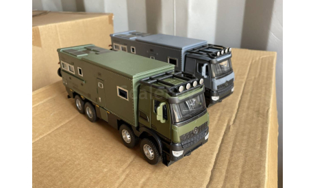 Mercedes Arocs Armadillo 8x8 (зелёный), масштабная модель, scale43, Mercedes-Benz