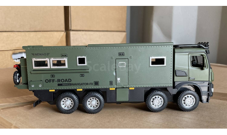 Mercedes Arocs Armadillo 8x8 (зелёный), масштабная модель, scale43, Mercedes-Benz