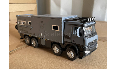 Mercedes Arocs Armadillo 8x8 (серый), масштабная модель, scale43, Mercedes-Benz