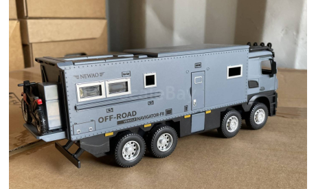 Mercedes Arocs Armadillo 8x8 (серый), масштабная модель, scale43, Mercedes-Benz