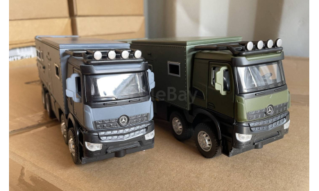 Mercedes Arocs Armadillo 8x8 (серый), масштабная модель, scale43, Mercedes-Benz
