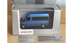 Mercedes Sprinter (синий микроавтобус) - Pr.ClassiXXs  1/43