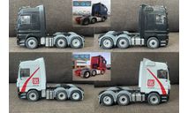 kit - шасси тягач Mercedes Actros MP1/MP2 6х2  - 1/43, масштабная модель, scale43, еМ, Mercedes-Benz