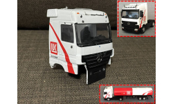 КАБИНА от Mercedes Actros MP2 Lukoil БЕЛЫЙ - IXO  1/43