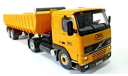 VOLVO FH12 тягач + прицеп-самосвал -  IXO/Altaya 1/43, масштабная модель, 1:43, IXO грузовики (серии TRU)