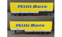 Прицеп (полуприцеп) JUMBO TRAILOR  ’Willi Betz’ - 2 оси -  1:43, масштабная модель, Mercedes-Benz, eM, scale43