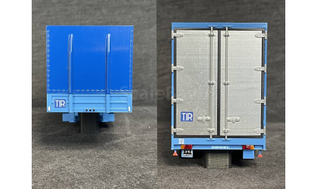 КИТ прицеп (полуприцеп) JUMBO KOEGEL   ’Sovtransavto’ -  1:43, масштабная модель, Hand Made 3D, eM, scale43