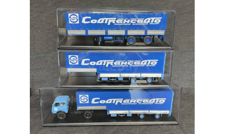 КИТ прицеп (полуприцеп) JUMBO KOEGEL   ’Sovtransavto’ -  1:43, масштабная модель, Hand Made 3D, eM, scale43