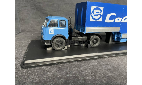 КОМПЛЕКТ  полу прицеп JUMBO KOEGEL ’Совтрансавто’ + МАЗ 1:43, масштабная модель, Hand Made 3D, eM, scale43