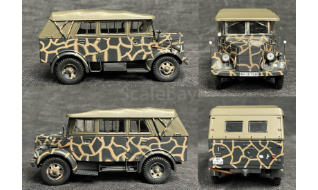 Mercedes L 1500 A  military  (хаки) -  IXO  1/43, масштабная модель, scale43, IXO Road (серии MOC, CLC), Mercedes-Benz