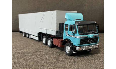 КИТ прицеп (полуприцеп) JUMBO KRONE SDP 27 (3 оси)  -  1:43, масштабная модель, МАЗ, eM, scale43