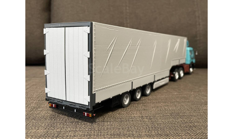 КИТ прицеп (полуприцеп) JUMBO KRONE SDP 27 (3 оси)  -  1:43, масштабная модель, МАЗ, eM, scale43