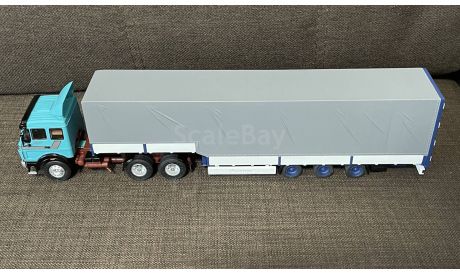 Полуприцеп (прицеп) Jumbo Krone SDP27 (3 оси) - 1/43, масштабная модель, 1:43, IXO грузовики (серии TRU), Mercedes-Benz