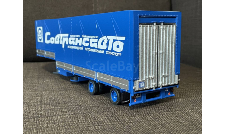 Прицеп (полуприцеп) JUMBO TRAILOR  ’Sovtransavto’ -  1:43, масштабная модель, МАЗ, eM, scale43