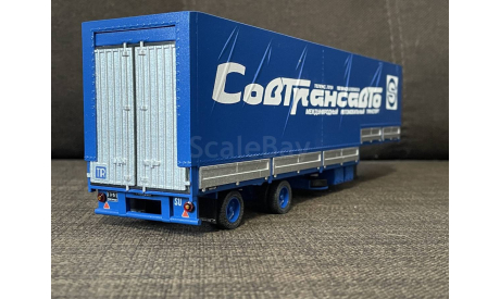 Прицеп (полуприцеп) JUMBO TRAILOR  ’Sovtransavto’ -  1:43, масштабная модель, МАЗ, eM, scale43
