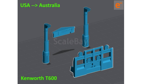 Kenworth T600 АВСТРАЛИЯ!!!!!  - IXO   1/43, масштабная модель, IXO Road (серии MOC, CLC), scale43