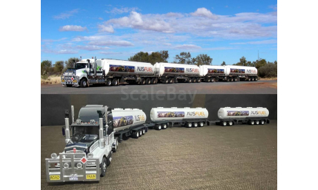 Kenworth T600 ROAD TRAIN (автопоезд Австралия)  - 1/43, масштабная модель, еМ, scale43