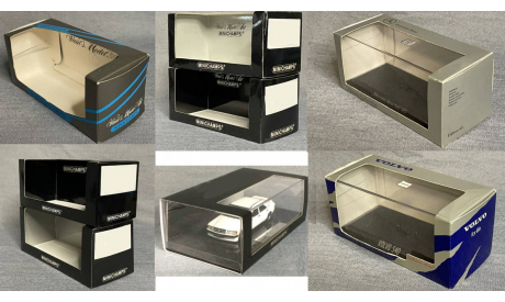 Коробка Minichamps 1/43 РЕПРИНТ, боксы, коробки, стеллажи для моделей