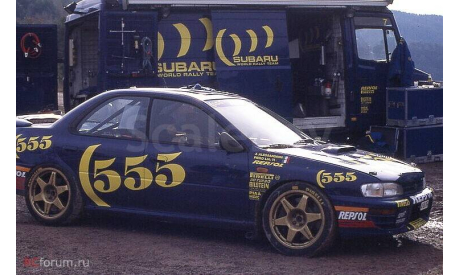 Subaru Impreza -  IXO 1/43, масштабная модель, IXO/Altaya, scale43