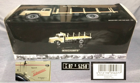 1/18 Mercedes L6600 - Minichamps 1/18, масштабная модель, 1:18, Mercedes-Benz