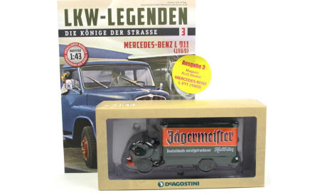 SALE!!! Mercedes L 911 фургон Jaegermeister   - IXO 1/43, масштабная модель, scale43, IXO грузовики (серии TRU), Mercedes-Benz