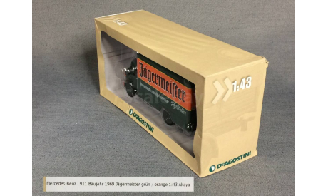 SALE!!! Mercedes L 911 фургон Jaegermeister   - IXO 1/43, масштабная модель, scale43, IXO грузовики (серии TRU), Mercedes-Benz