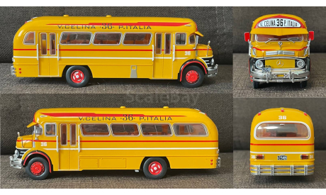 Mercedes LO 1112 / 1114 (желтый, маршрут 36) 1968  - IXO 1/43, масштабная модель, scale43, IXO Road (серии MOC, CLC), Mercedes-Benz