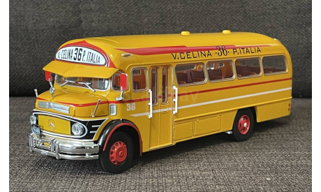 Mercedes LO 1112 / 1114 (желтый, маршрут 36) 1968  - IXO 1/43, масштабная модель, scale43, IXO Road (серии MOC, CLC), Mercedes-Benz
