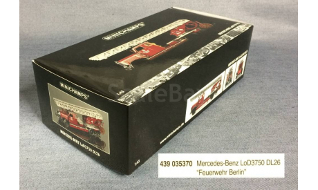 Mercedes Benz LoD 3750 DL26 Minichamps 1/43, масштабная модель, scale43, Mercedes-Benz