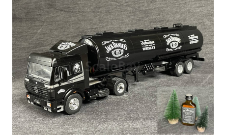 SALE!!! Полуприцеп (прицеп) цистерна бочка чёрная  (две оси)  -  IXO/Altaya 1/43, масштабная модель, 1:43, IXO грузовики (серии TRU)