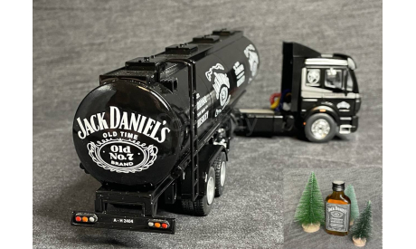 SALE!!! Полуприцеп (прицеп) цистерна бочка чёрная  (две оси)  -  IXO/Altaya 1/43, масштабная модель, 1:43, IXO грузовики (серии TRU)