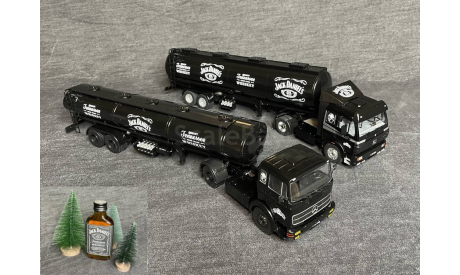 Полуприцеп цистерна (прицеп бочка) 3 оси ’Jack Daniel’s’ - 1/43, масштабная модель, 1:43, еМ, Volvo