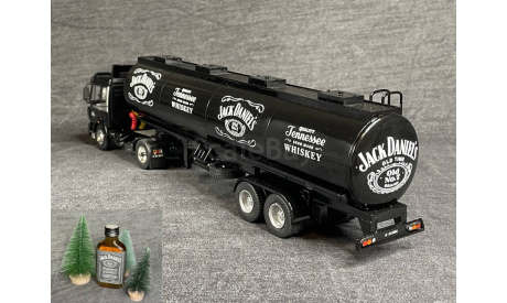 SALE!!! Полуприцеп (прицеп) цистерна бочка чёрная  (две оси)  -  IXO/Altaya 1/43, масштабная модель, 1:43, IXO грузовики (серии TRU)