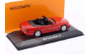 Mercedes SL (R129) красный Minichamps  1/43, масштабная модель, scale43, Mercedes-Benz