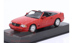 SALE!!! Mercedes 300 SL (R129) красный-  Minichamps  1/43