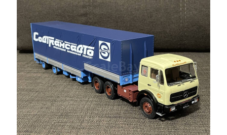 Прицеп (полуприцеп) JUMBO KOEGEL с  ’Sovtransavto’ -  1:43, масштабная модель, Mercedes-Benz, eM, scale43